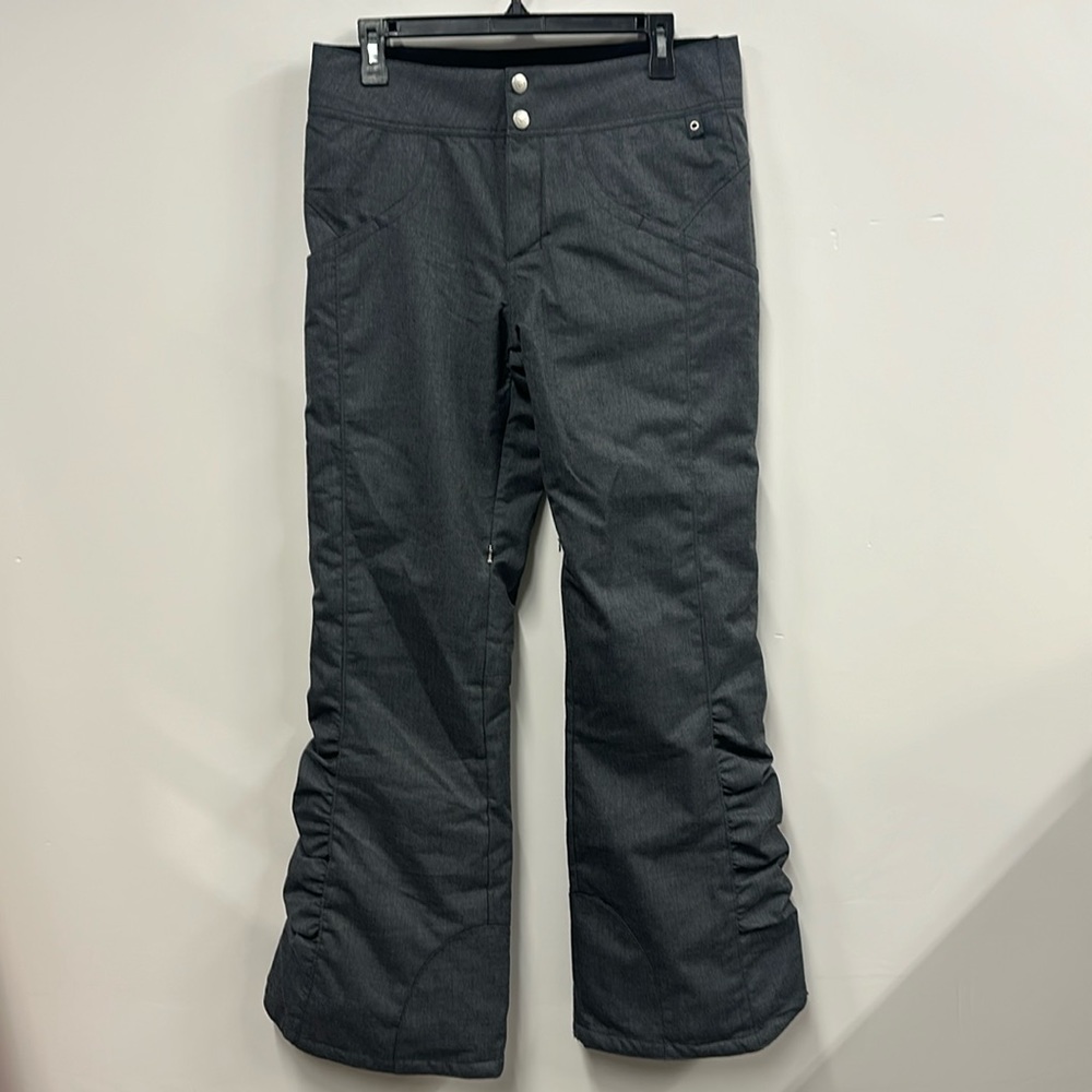 Obermeyer Bliss Snow Pants Thinsulate Ski Snowboard teen xl gray